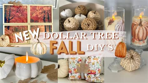 dollar tree fall diy 2023|diy dollar tree fall centerpieces.